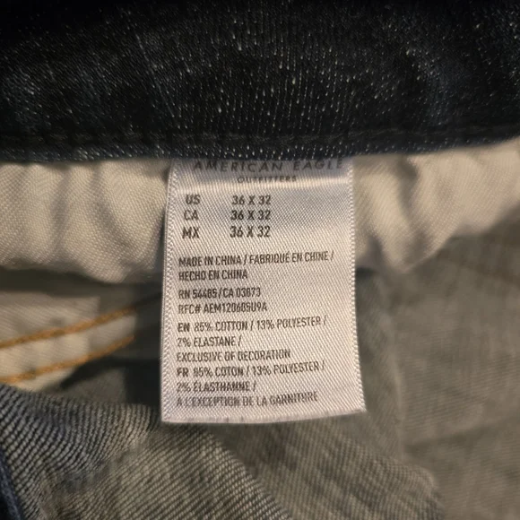 American Eagle Airflex Athletic Distressed Jeans - Picture 5 of 5